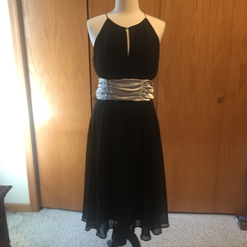 Connected Apparel Semi-Formal Black Dress